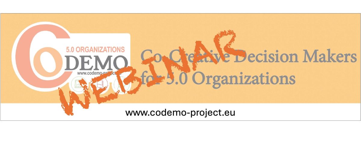 CoDEMO Webinar: AI as a Driver for Innovative Collaboration in and across 5.0 Organizations